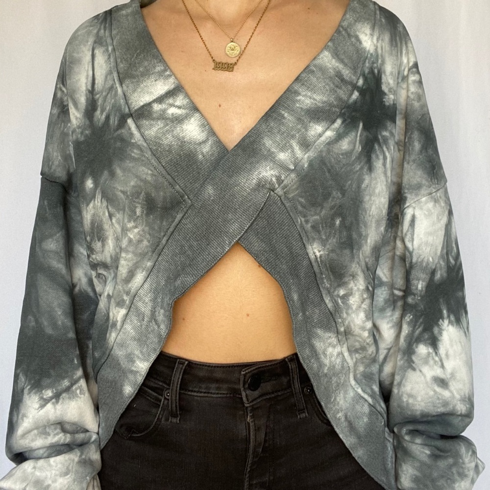 Reversible Tie Dye Sweatshirt
